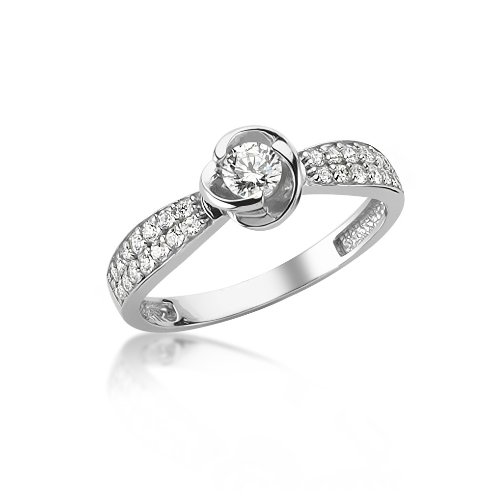 Damenring Sterling Silber Zirkonia Damenringe Ringe Schmuck