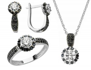 Schmuckset 925 Sterling Silber Zirkonia Schmuckset 925 Sterling Silber Zirkonia