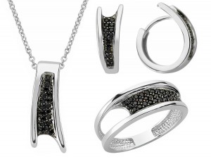 Schmuckset 925 Sterling Silber Zirkonia Schmuckset 925 Sterling Silber Zirkonia