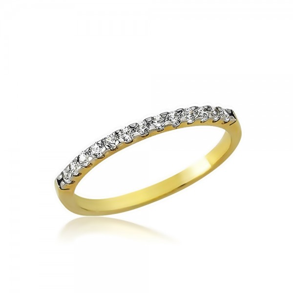 Damenring 333er Gold Zirkonia