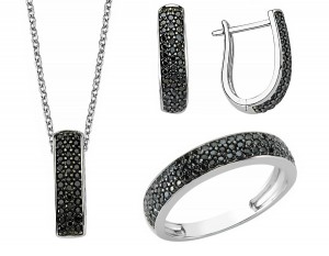 Schmuckset 925 Sterling Silber Zirkonia Schmuckset 925 Sterling Silber Zirkonia