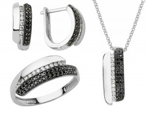 Schmuckset 925 Sterling Silber Zirkonia Schmuckset 925 Sterling Silber Zirkonia