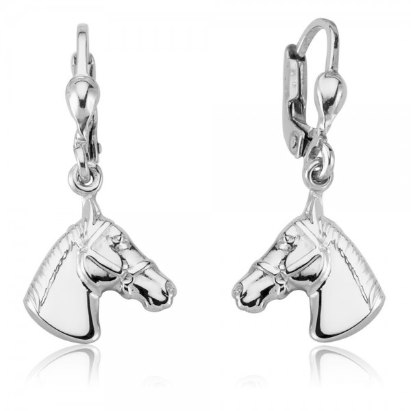 Ohrhänger Pferd 925 Sterling Silber
