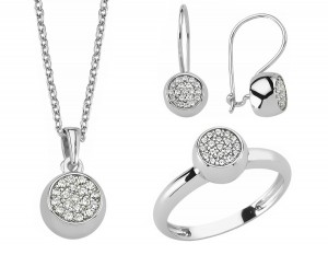 Schmuckset 925 Sterling Silber Zirkonia Schmuckset 925 Sterling Silber Zirkonia