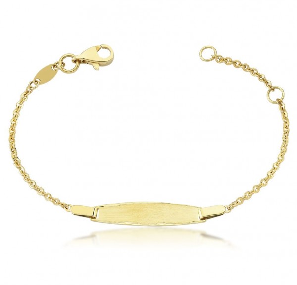 Kinderarmband 333er Gold Gravur